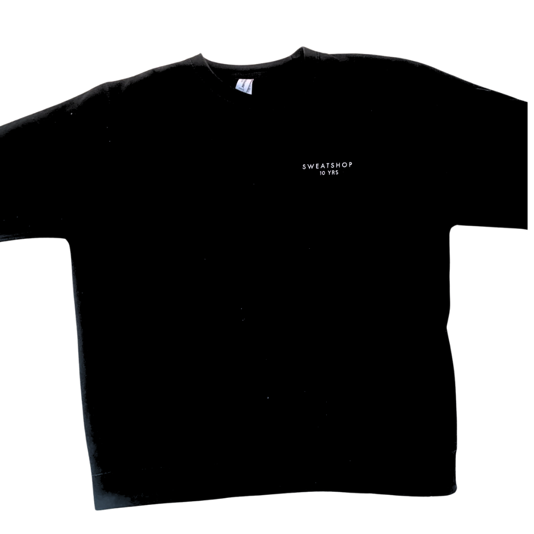 *The Sweatshop Fitness Black SSF Est. Jumper