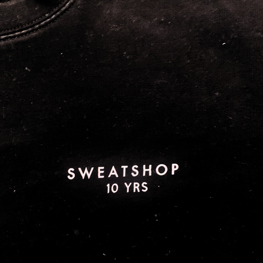 *The Sweatshop Fitness Black SSF Est. Jumper