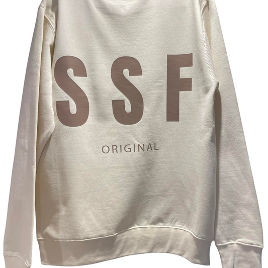 *The Sweatshop Fitness Beige SSF Original Jumper