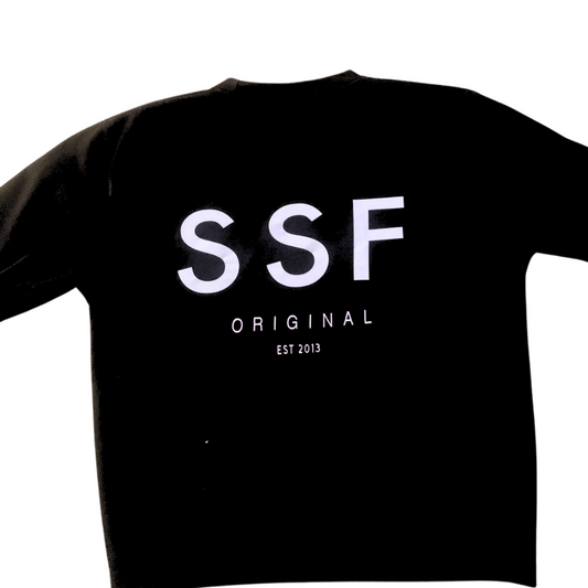 *The Sweatshop Fitness Black SSF Est. Jumper