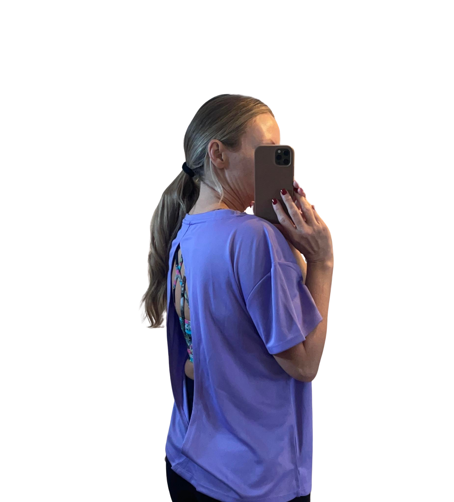 *BRAND NEW* The Sweatshop Fitness Super Light weight, open back, breathable T-shirt